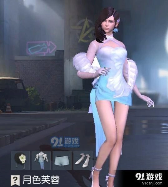 荒野行动月色芙蓉套装多少钱能买