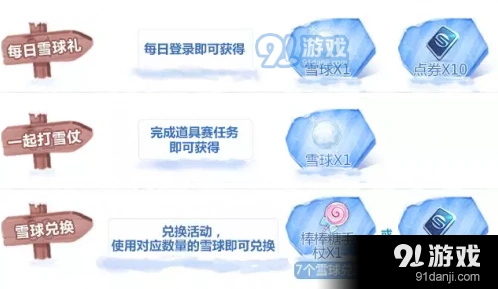 QQ飞车手游雪球获得方法技巧攻略