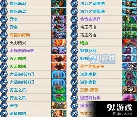 炉石传说符文变异萨卡组强度分析