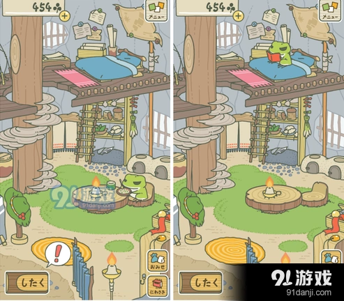 旅行青蛙上楼梯技巧教学