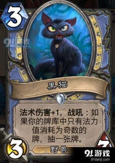炉石传说女巫森林黑猫攻略详解