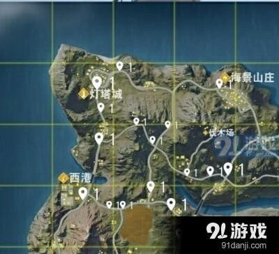 荒野行动载具刷新规律分布教程