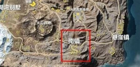 荒野行动南镇打法与资源分布攻略