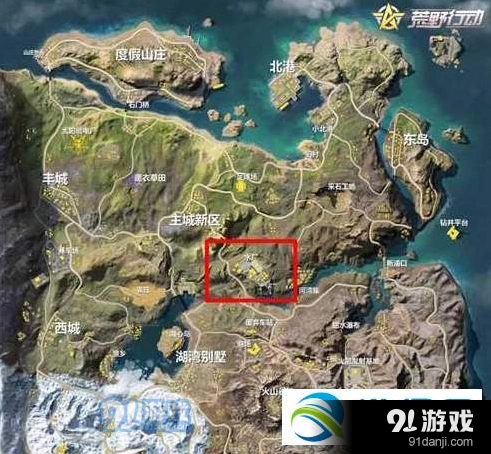 荒野行动水厂物资分布打法教程