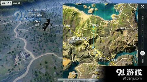 荒野行动足球场物资搜索技巧分享