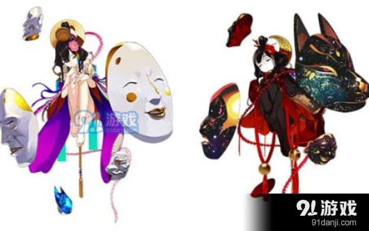 阴阳师SSR面灵气红黑面具升级效果对比