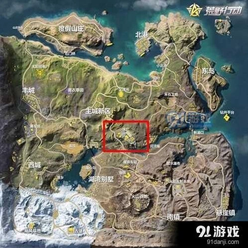荒野行动水厂地图区域攻略