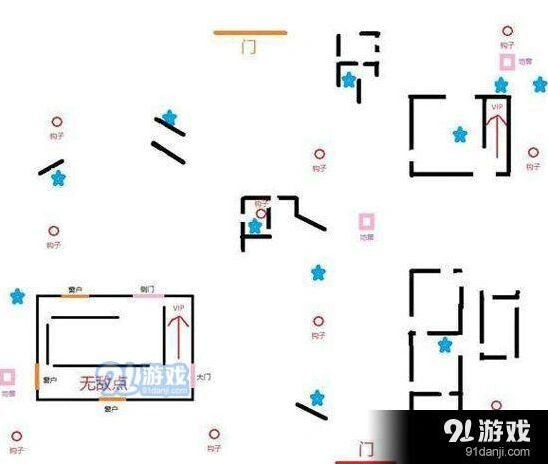 第五人格军工厂密码机位置分享