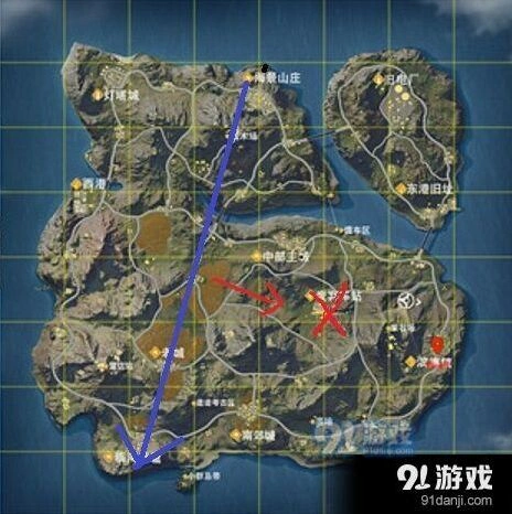 荒野行动跳伞技巧详解