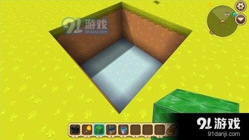 迷你世界地面发光攻略教程