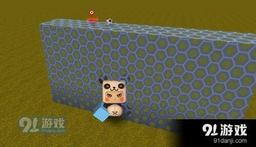 迷你世界球门制作方法