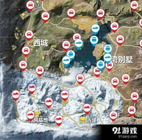 荒野行动飓风基地地形全解析
