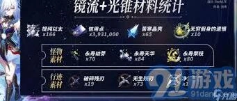 《崩坏星穹铁道》万敌养成材料全指南