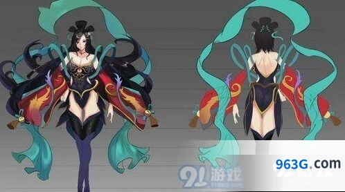 王者荣耀貂蝉冠军皮肤完整设计图