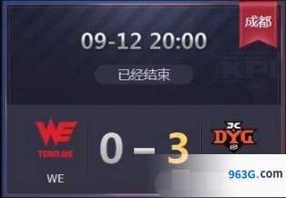 2019王者荣耀KPL秋季赛比赛视频WE vs DYG.JC