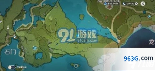 蒙德地灵龛分布位置图示