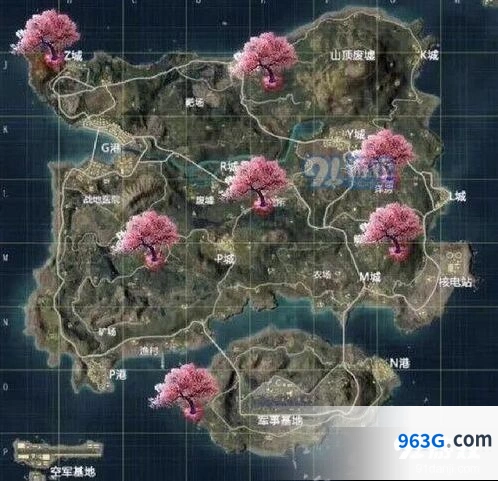和平精英祈愿树位置全介绍
