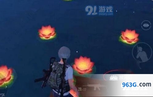 和平精英中秋月兔模式河灯位置技巧