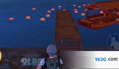 和平精英放河灯玩法与位置指南