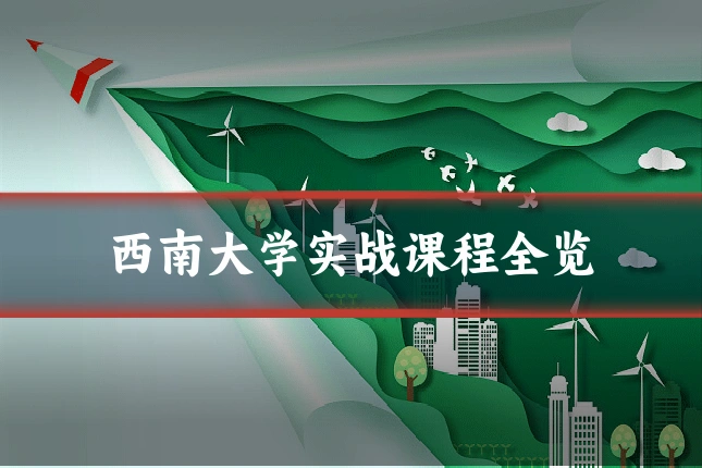 西南大学实战课程全览