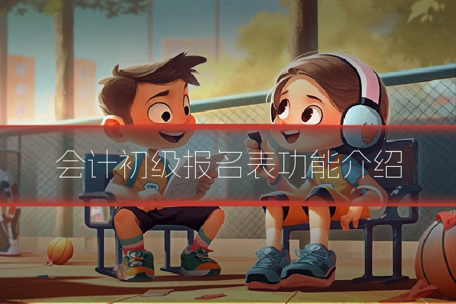 会计初级报名表功能介绍