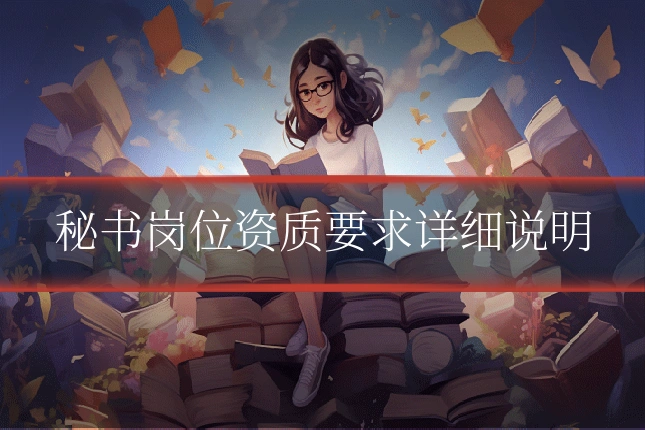 秘书岗位资质要求详细说明