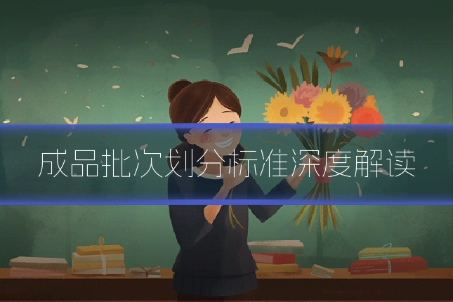 成品批次划分标准深度解读