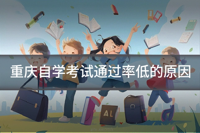 重庆自学考试通过率低的原因