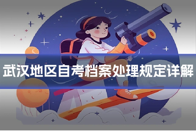 武汉地区自考档案处理规定详解
