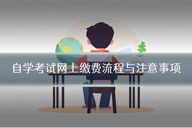 自学考试网上缴费流程与注意事项