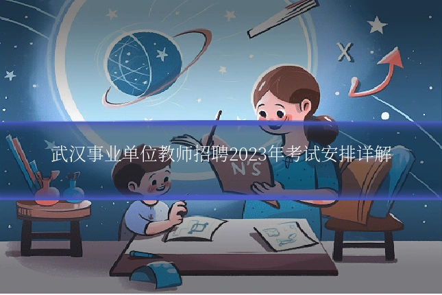 武汉事业单位教师招聘2023年考试安排详解