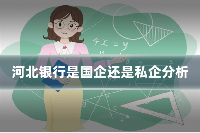 河北银行是国企还是私企分析
