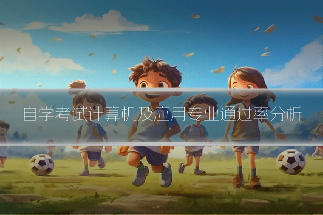 自学考试计算机及应用专业通过率分析