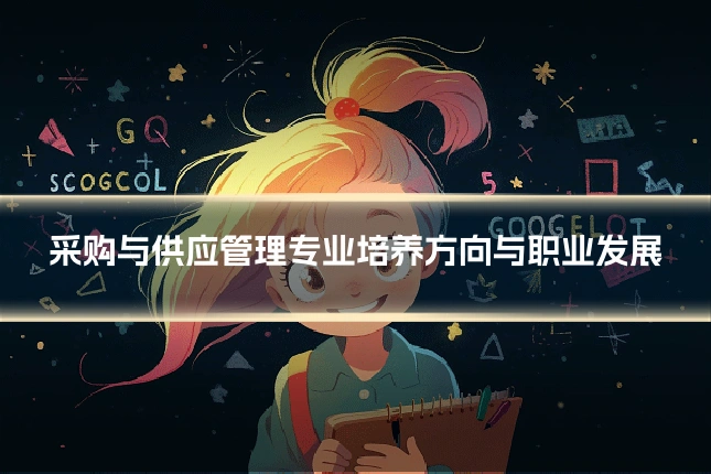 采购与供应管理专业培养方向与职业发展