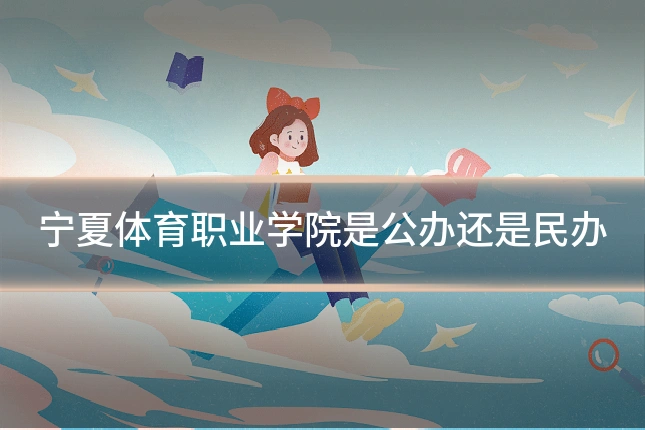 宁夏体育职业学院是公办还是民办