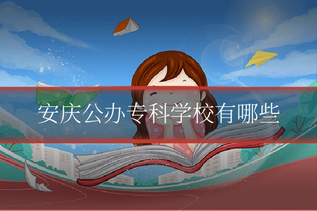 安庆公办专科学校有哪些