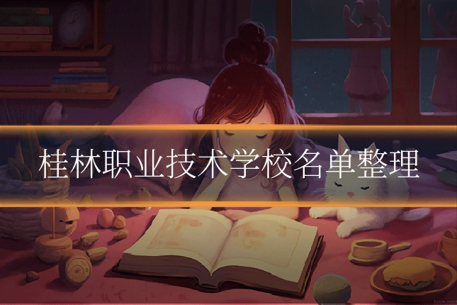 桂林职业技术学校名单整理