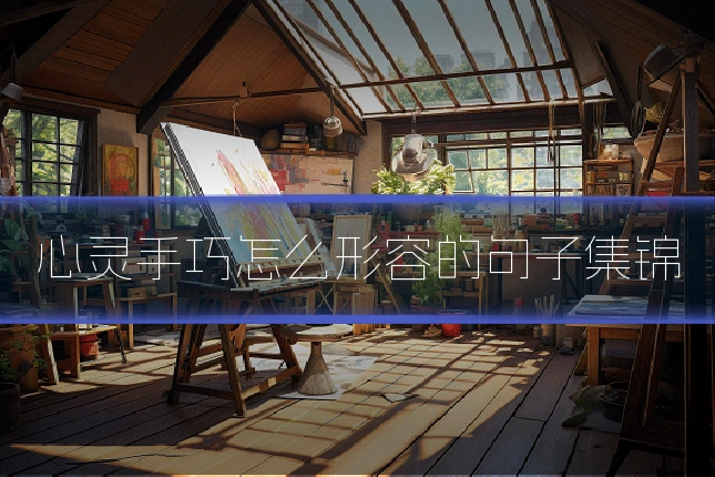 心灵手巧怎么形容的句子集锦