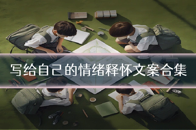 写给自己的情绪释怀文案合集