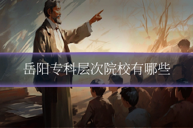 岳阳专科层次院校有哪些