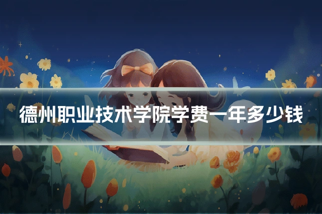 德州职业技术学院学费一年多少钱