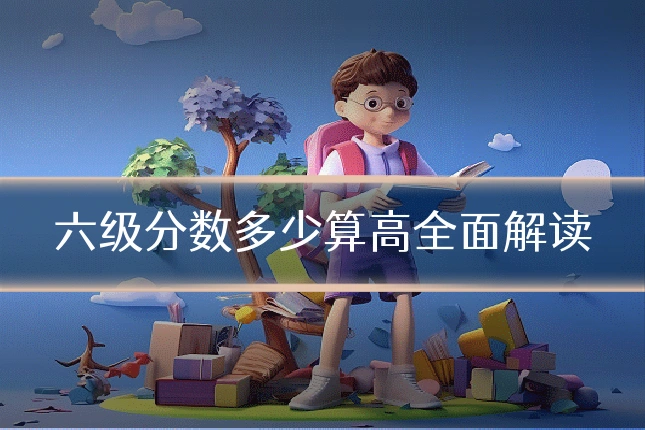 六级分数多少算高全面解读