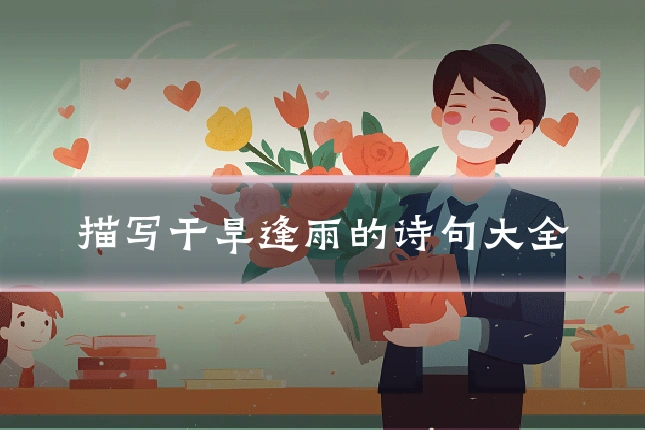 描写干旱逢雨的诗句大全