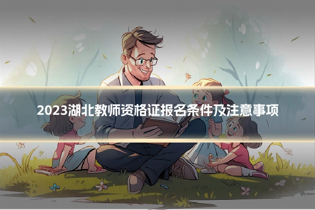 2023湖北教师资格证报名条件及注意事项