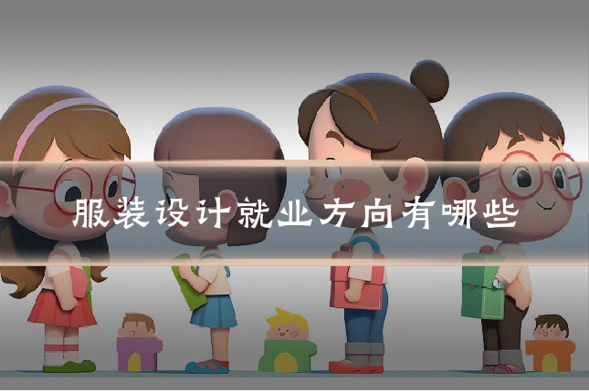 服装设计就业方向有哪些