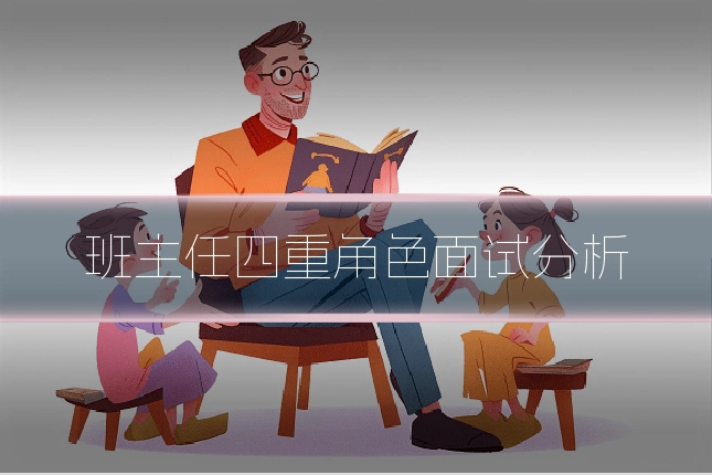 班主任四重角色面试分析