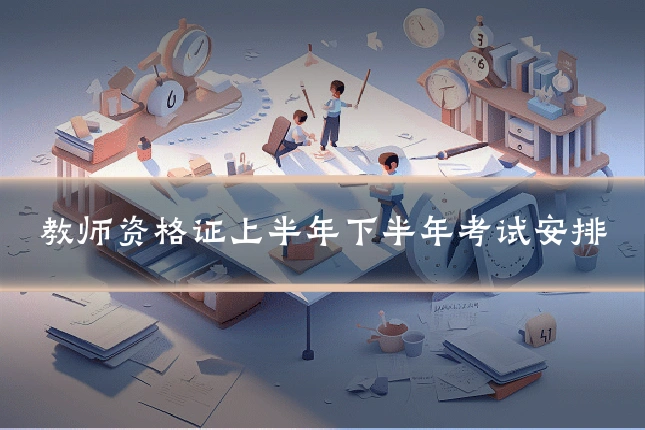 教师资格证上半年下半年考试安排