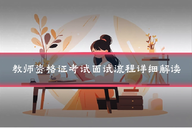 教师资格证考试面试流程详细解读