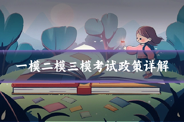一模二模三模考试政策详解