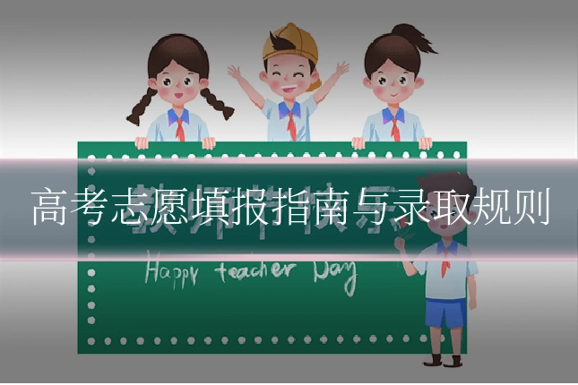 高考志愿填报指南与录取规则